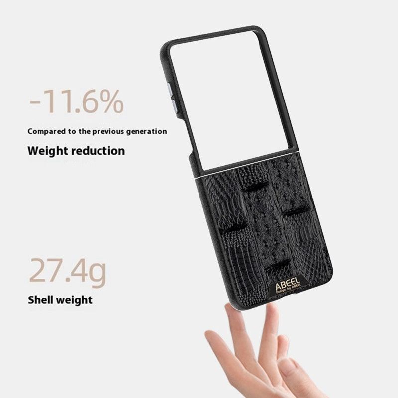 Deksel Samsung Galaxy Z Flip 7 Magsafe-kompatibel Mikropreging Abeel