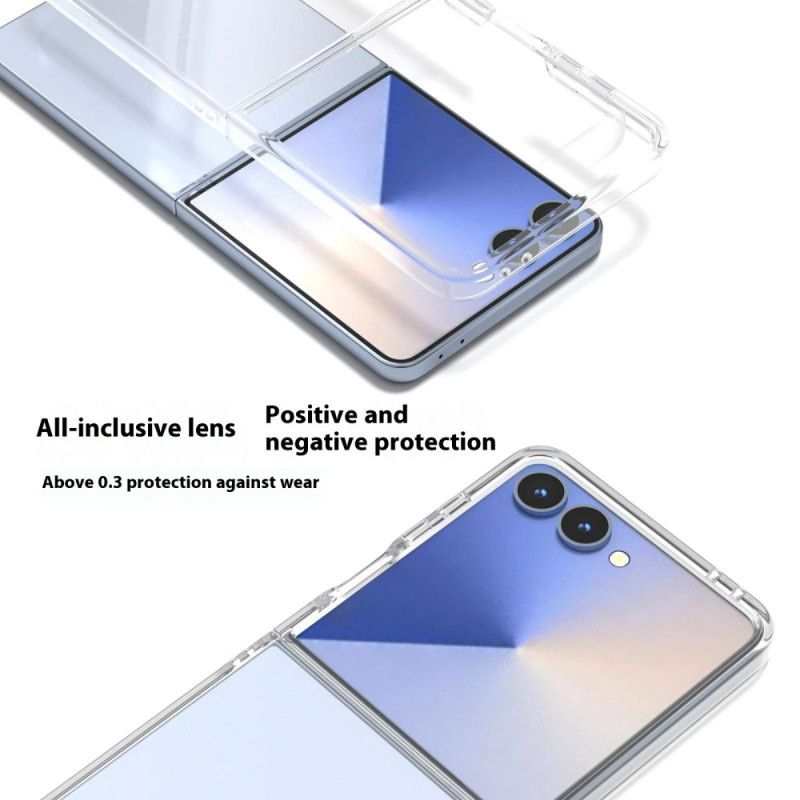 Deksel Samsung Galaxy Z Flip 7 Mobildeksel Fallsikker Klar