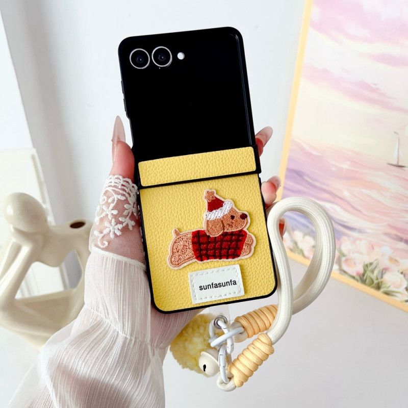 Deksel Samsung Galaxy Z Flip 7 Mobildeksel Hengselbeskytter Og Stropp