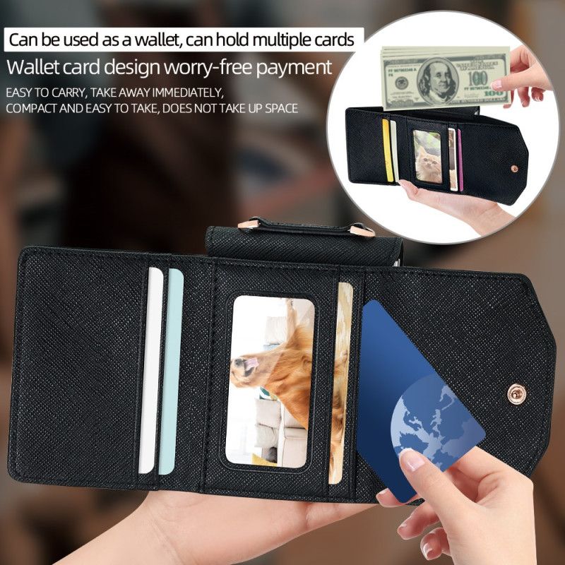 Deksel Samsung Galaxy Z Flip 7 Mobildeksel Lommebok Og Stropp