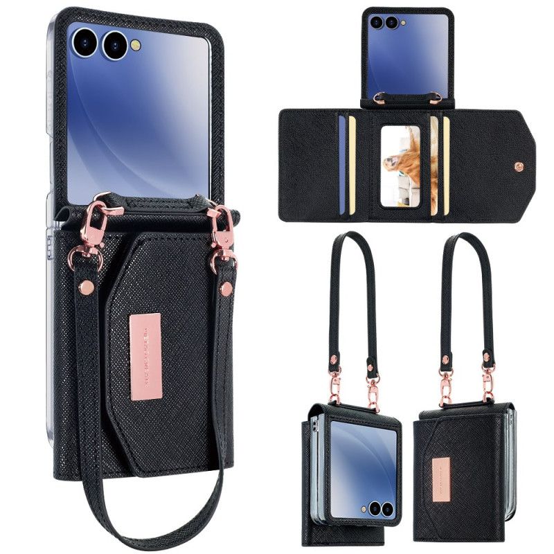 Deksel Samsung Galaxy Z Flip 7 Mobildeksel Lommebok Og Stropp