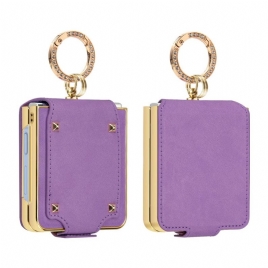 Deksel Samsung Galaxy Z Flip 7 Mobildeksel Premium Ring