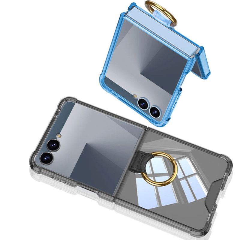 Deksel Samsung Galaxy Z Flip 7 Mobildeksel Ringholder Og Beskyttelse Støtsikker