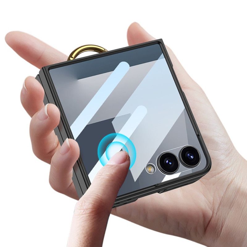 Deksel Samsung Galaxy Z Flip 7 Mobildeksel Ringholder Og Kortholder