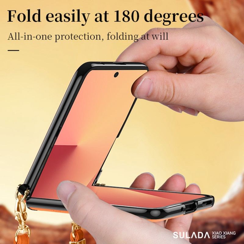 Deksel Samsung Galaxy Z Flip 7 Mobildeksel Sulada Skulderstropp