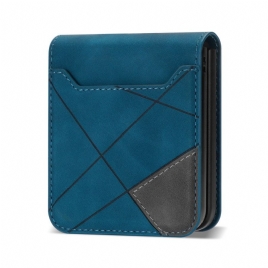 Deksel Samsung Galaxy Z Flip 7 Mønstret Kortholder