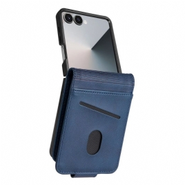 Deksel Samsung Galaxy Z Flip 7 Stilig Kortholder Beskyttelse Deksel