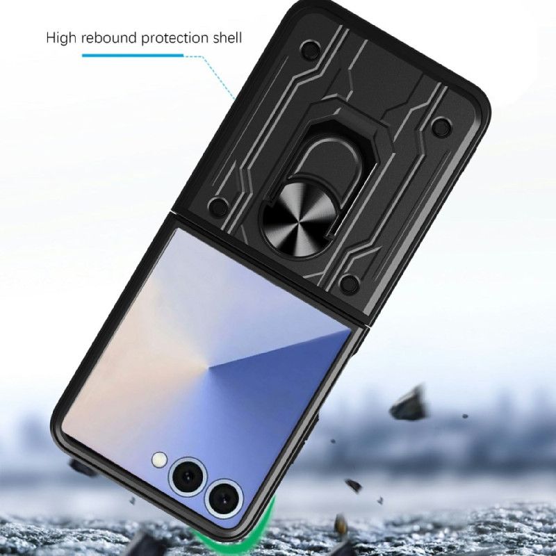 Deksel Samsung Galaxy Z Flip 7 Ultraslitesterk Med Stativ Beskyttelse Deksel