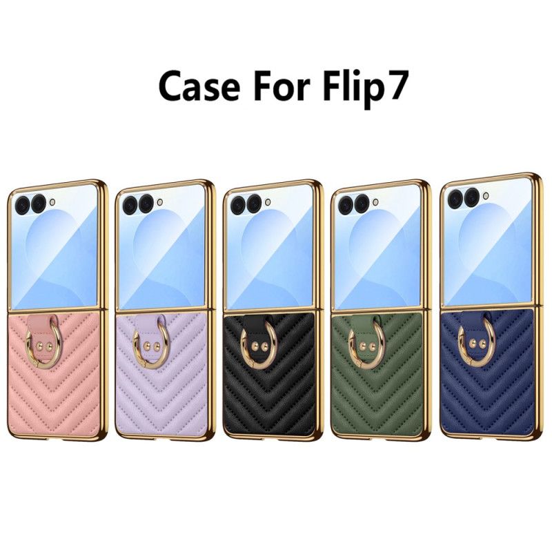 Deksel Samsung Galaxy Z Flip 7 V-design Beskyttelse Deksel