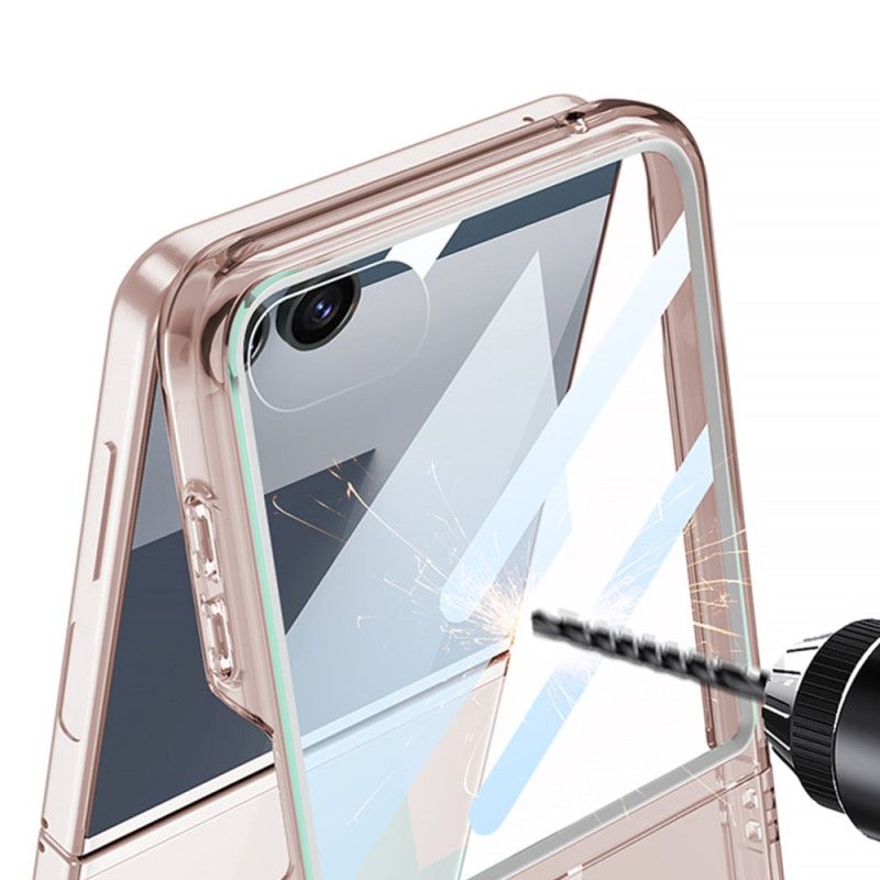 Deksel Til Samsung Galaxy Z Flip 7 Farget Gjennomsiktig Gkk