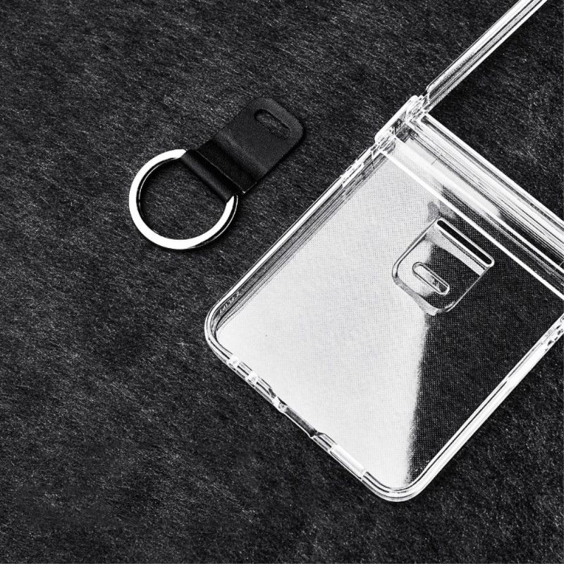 Deksel Til Samsung Galaxy Z Flip 7 Gjennomsiktig Med Ringholder