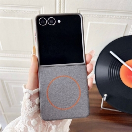 Deksel Til Samsung Galaxy Z Flip 7 Kompatibel Med Magsafe Orange Ring