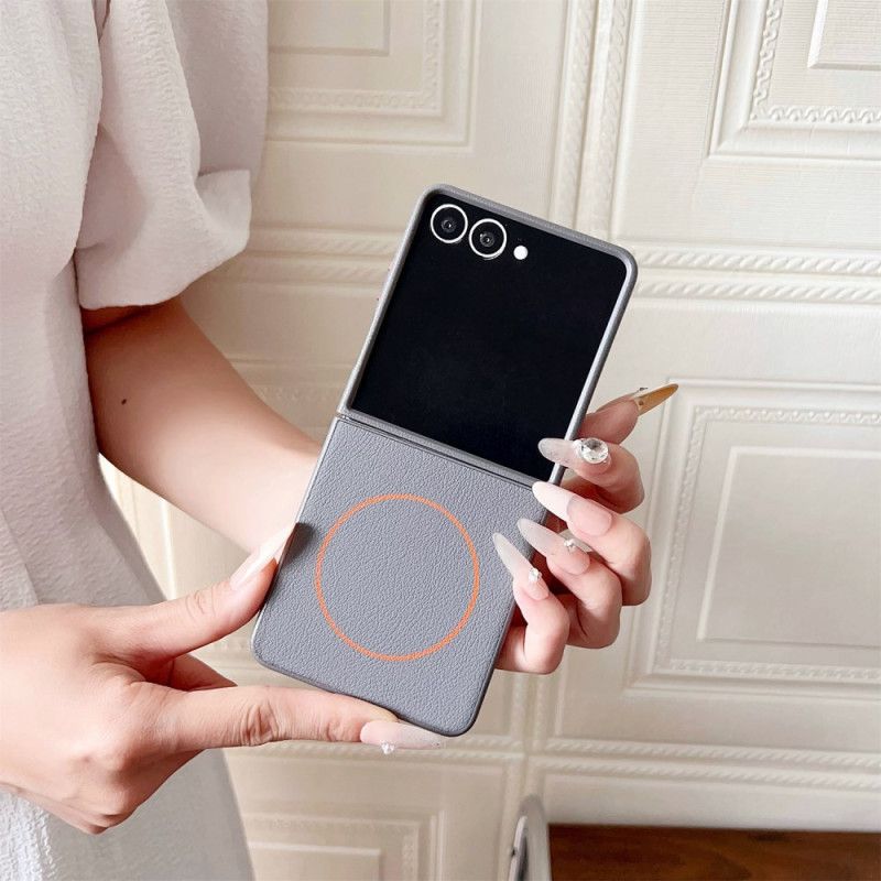 Deksel Til Samsung Galaxy Z Flip 7 Kompatibel Med Magsafe Orange Ring