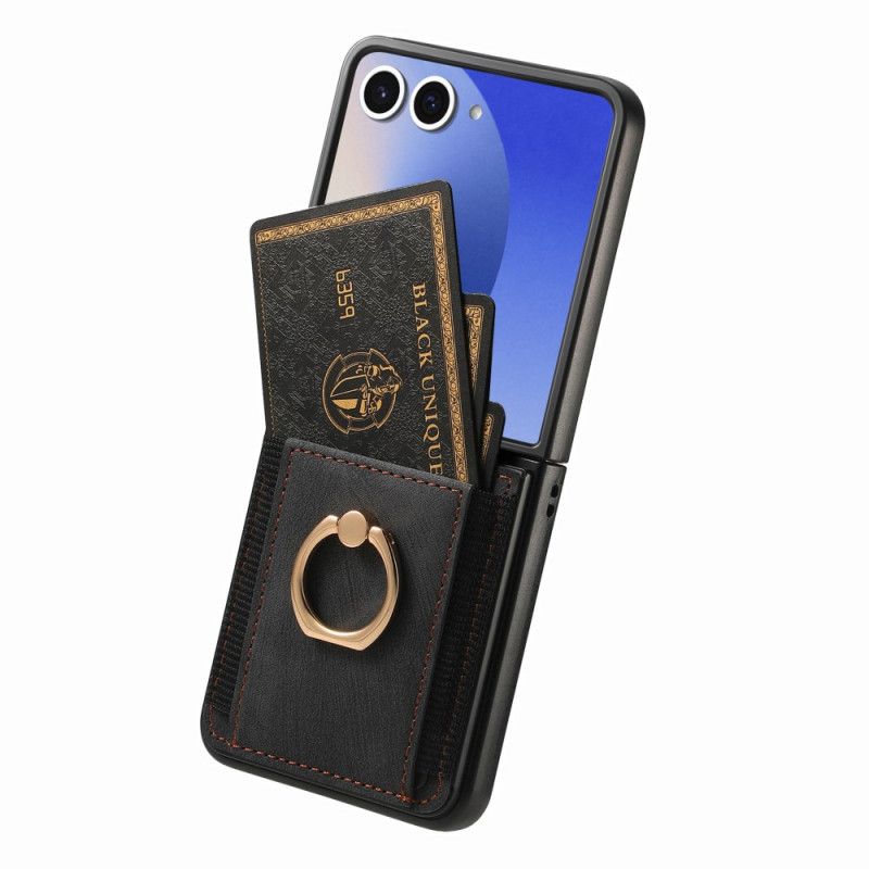 Deksel Til Samsung Galaxy Z Flip 7 Kortholder Og Stativ