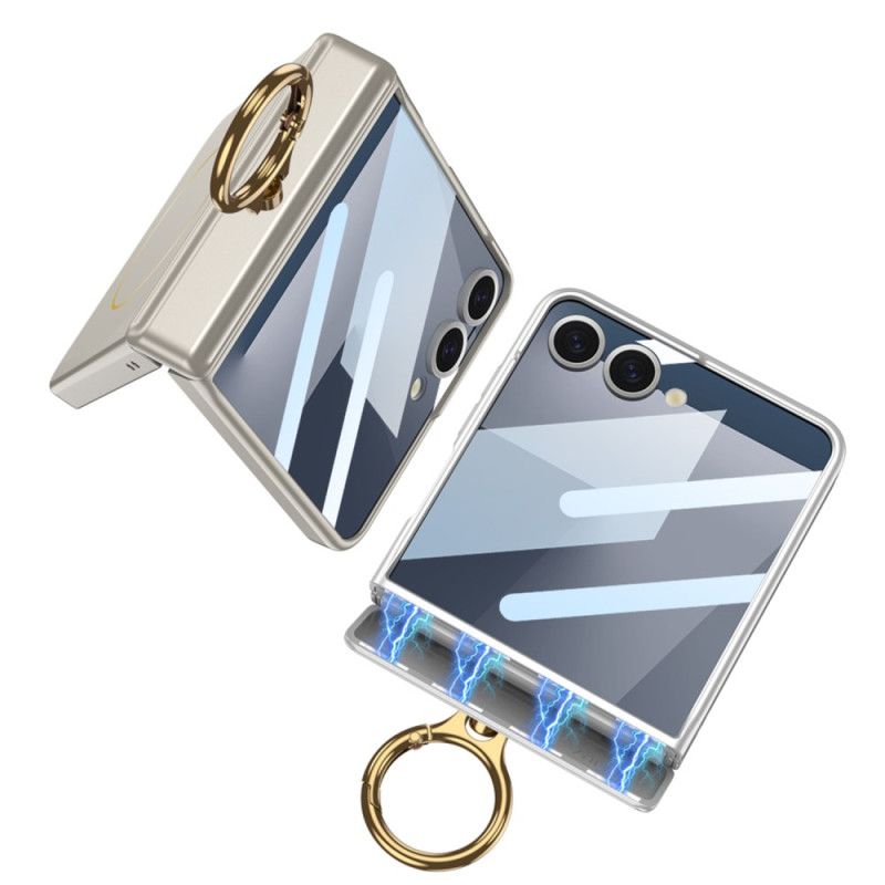 Deksel Til Samsung Galaxy Z Flip 7 Magnetisk Med Ringholder Gkk