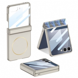 Deksel Til Samsung Galaxy Z Flip 7 Med Magnetisk Feste Hengselbeskytter Og Gkk-merking