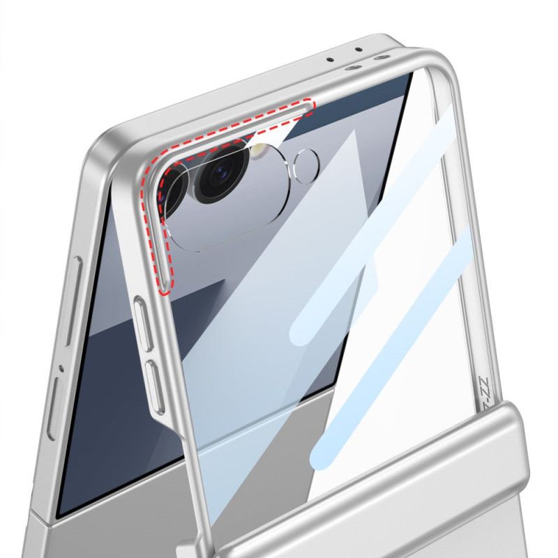 Deksel Til Samsung Galaxy Z Flip 7 Med Magnetisk Feste Hengselbeskytter Og Gkk-merking