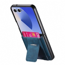 Deksel Til Samsung Galaxy Z Flip 7 Retro Holder Og Kortholder