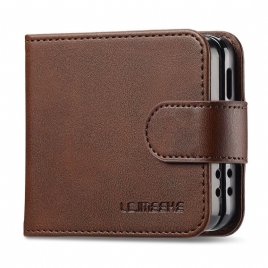 Etui Samsung Galaxy Z Flip 7 Lc.imeeke Kortholder Beskyttelse Deksel