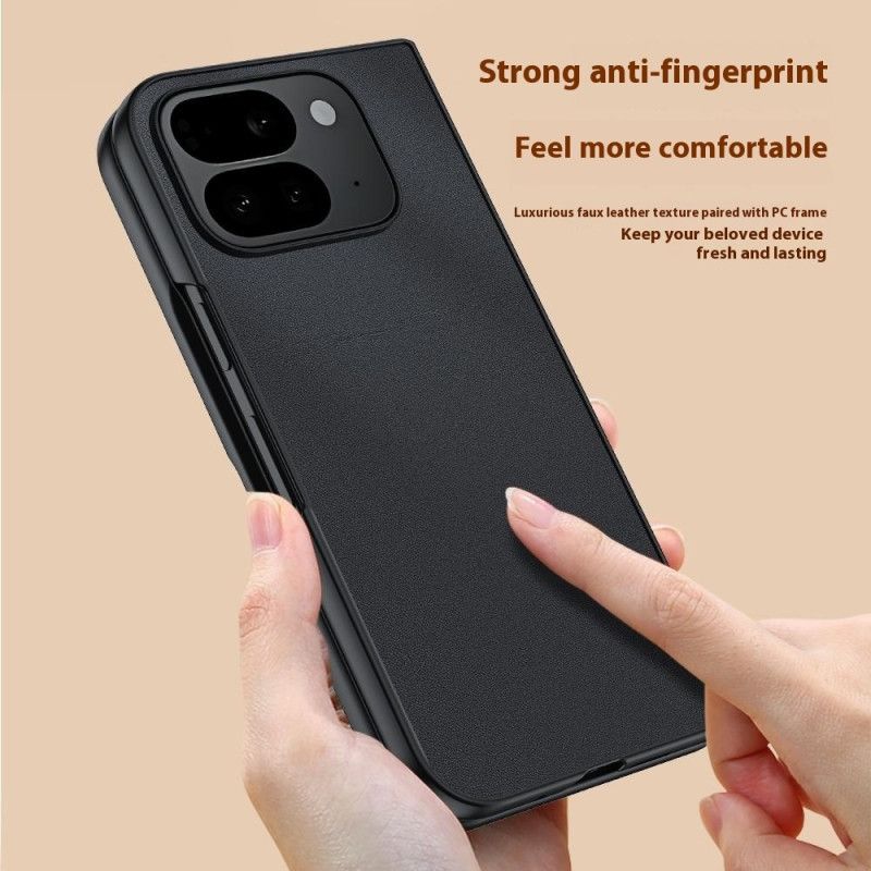 Deksel Google Pixel 10 Pro Fold Kunstig Skinn