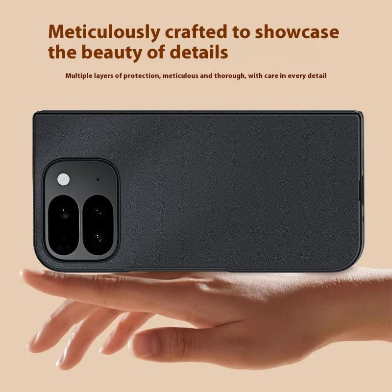 Deksel Google Pixel 10 Pro Fold Kunstig Skinn