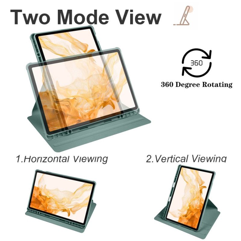 Case Etui Samsung Galaxy Tab S10 Plus Mobildeksel Justerbart Stativ