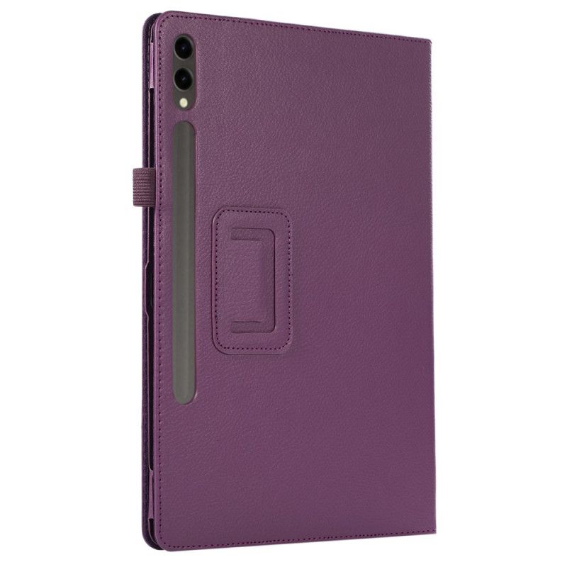 Case Etui Samsung Galaxy Tab S10 Plus Mobildeksel Litchi-tekstur