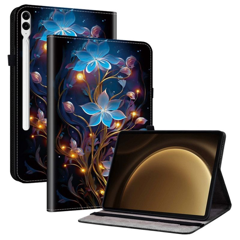 Case Etui Samsung Galaxy Tab S10 Plus Mobildeksel Lys Blomster
