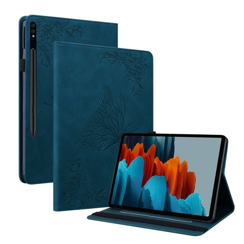 Case Etui Samsung Galaxy Tab S10 Plus Mobildeksel Sommerfugl