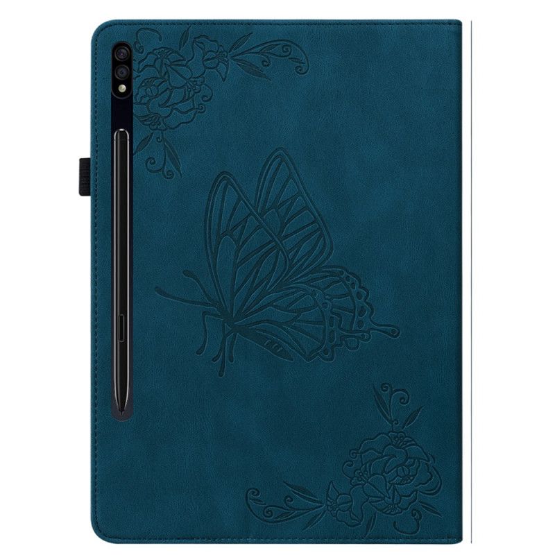 Case Etui Samsung Galaxy Tab S10 Plus Mobildeksel Sommerfugl