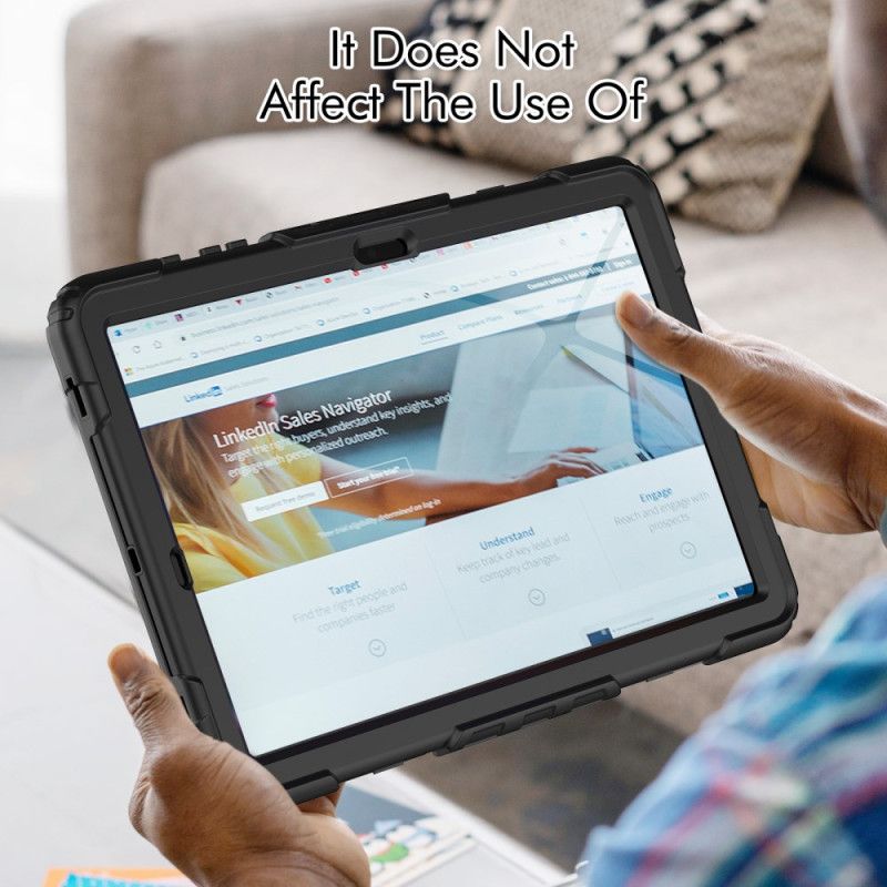 Deksel Samsung Galaxy Tab S10 Plus Mobildeksel Slitesterk Med Skjermbeskytter