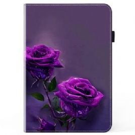 Etui Samsung Galaxy Tab S10 Plus Lilla Roser