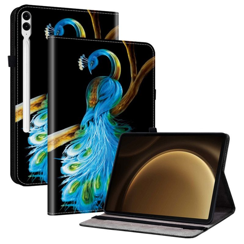 Etui Samsung Galaxy Tab S10 Plus Påfuglmønster