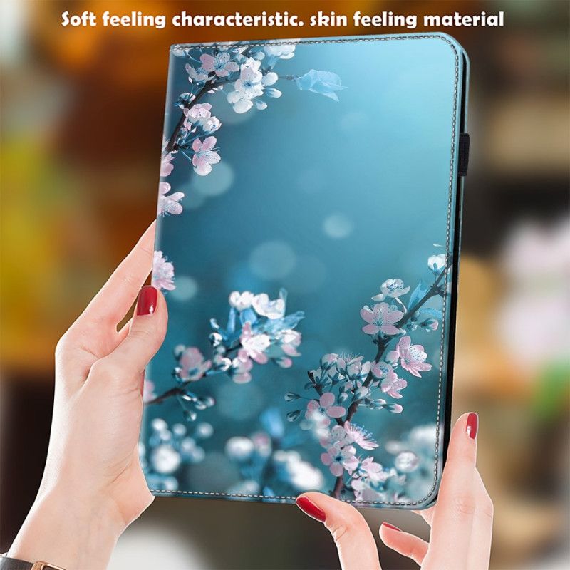 Etui Samsung Galaxy Tab S10 Plus Plommeblomster