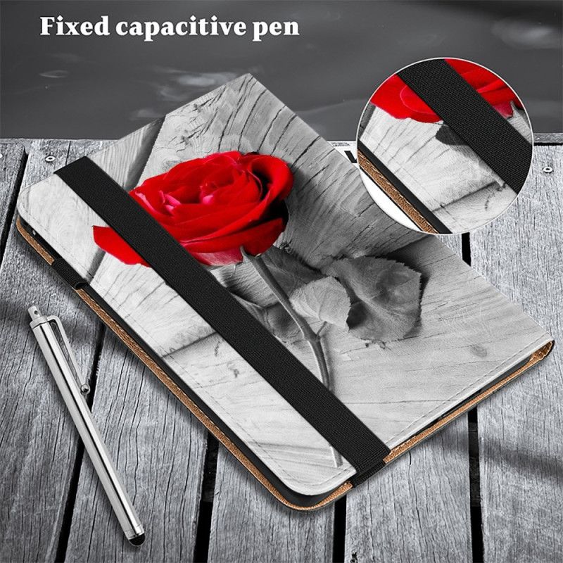 Etui Samsung Galaxy Tab S10 Plus Rosemønster