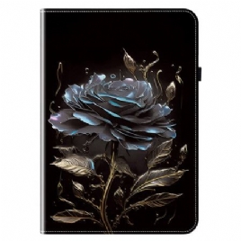 Etui Samsung Galaxy Tab S10 Plus Svart Rose Beskyttelse Deksel