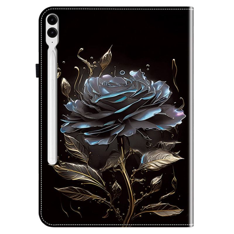 Etui Samsung Galaxy Tab S10 Plus Svart Rose Beskyttelse Deksel