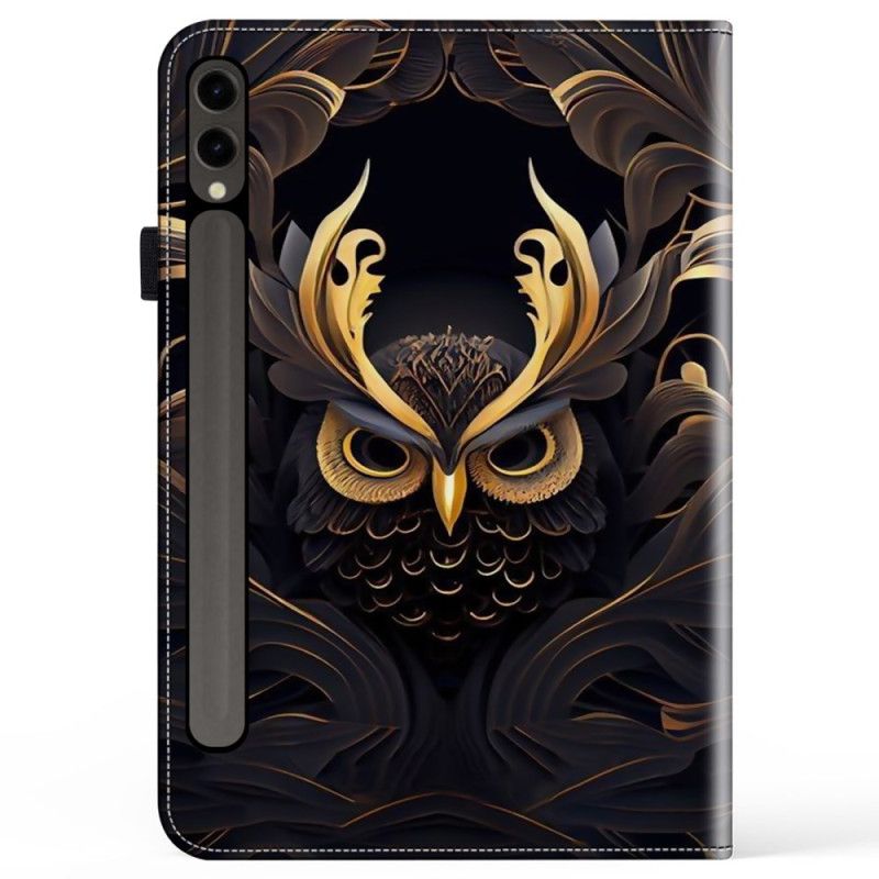 Folio Deksel Til Samsung Galaxy Tab S10 Plus Gyllen Ugle