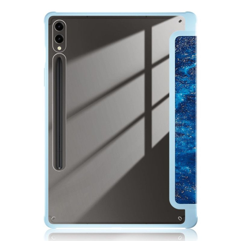 Samsung Galaxy Tab S10 Plus Gjennomsiktig Bølgeformet Bakside