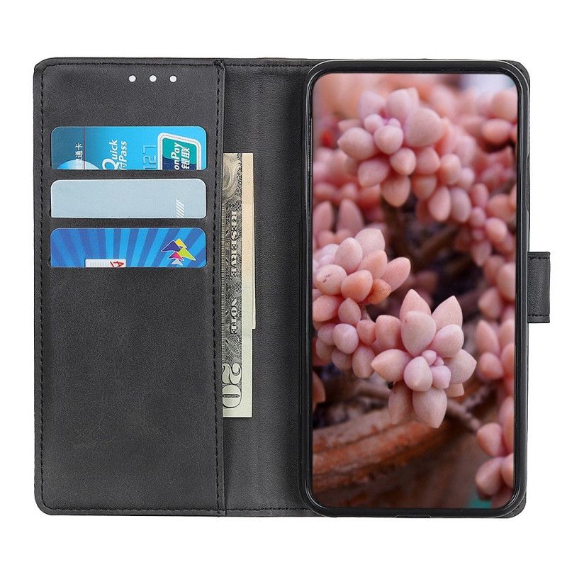 Folio Deksel Til Vivo X80 Pro Matt Kunstskinn