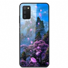 Deksel Til Samsung Galaxy A03s Galakselandskap