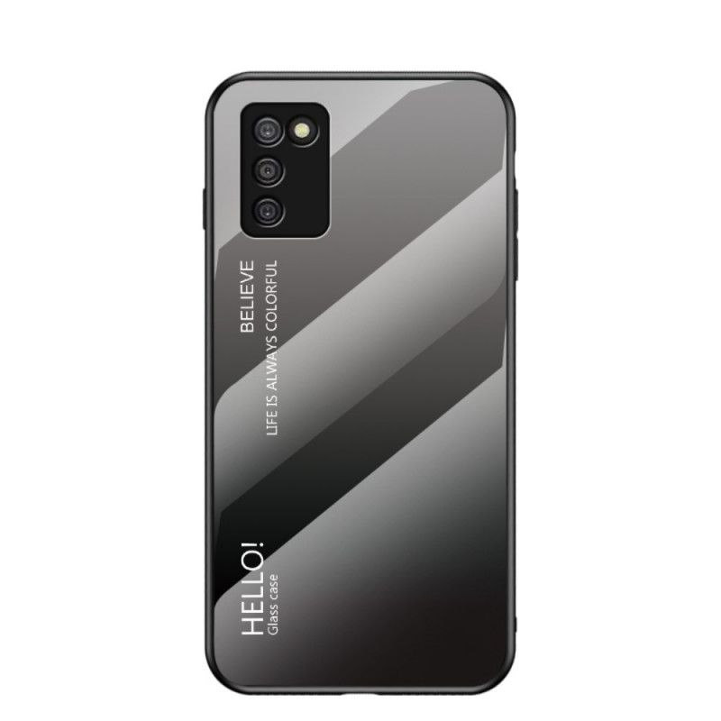 Deksel Til Samsung Galaxy A03s Hei Herdet Glass