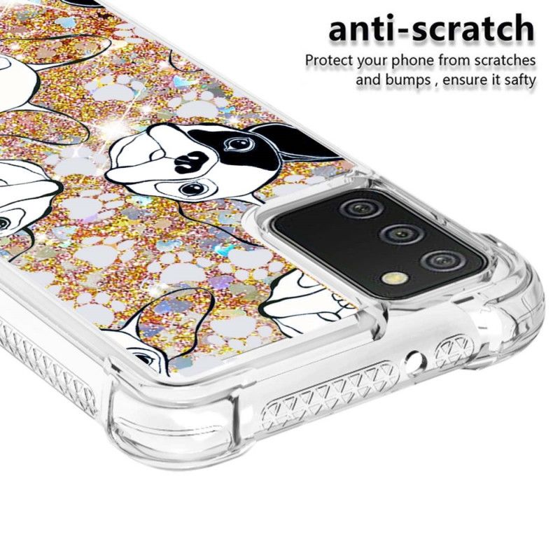 Deksel Til Samsung Galaxy A03s Mr Glitter Dog