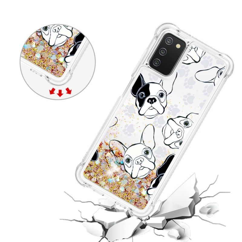 Deksel Til Samsung Galaxy A03s Mr Glitter Dog