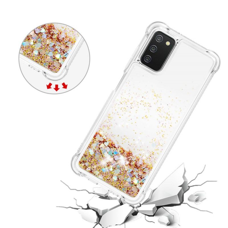 Deksel Til Samsung Galaxy A03s Ønsker Glitter