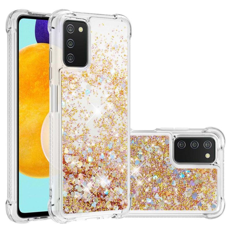 Deksel Til Samsung Galaxy A03s Ønsker Glitter