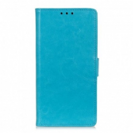 Folio Deksel Til Samsung Galaxy A22 4G Enkel Skinneffekt