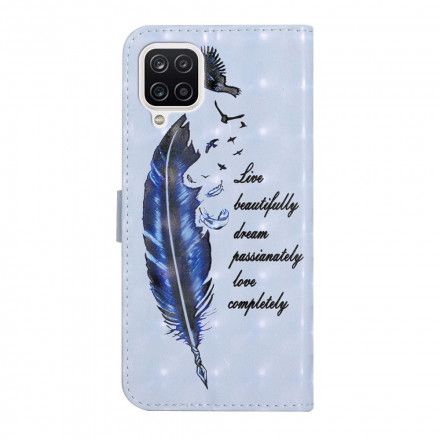 Folio Deksel Til Samsung Galaxy A22 4G Penn Og Melding