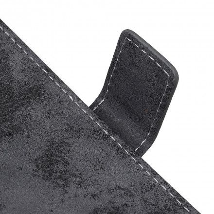 Folio Deksel Til Samsung Galaxy A22 4G Vintage Skinneffekt