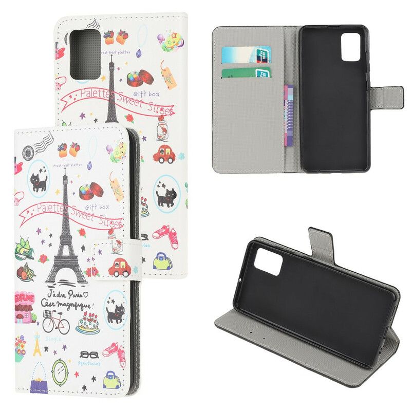 Folio Deksel Til Samsung Galaxy A31 Jeg Elsker Paris